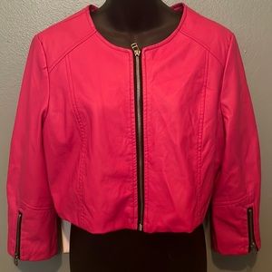 BODY CENTRAL PINK JACKET
